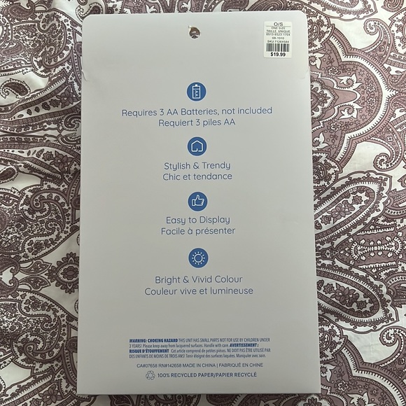 NWT LED NEON DESK LIGHT - Picture 2 of 2